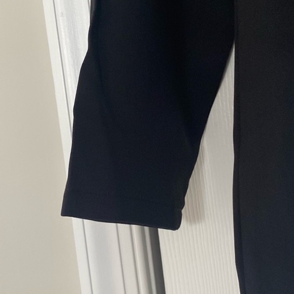 MISSLOOK ABSTRACT FACE V NECK MAXI SHIFT DRESS - Picture 7 of 9